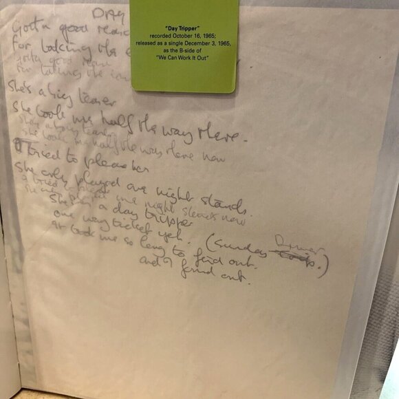 Lennon Legend Illustrated Biography Book & CD Set By James Henke Hardcover - Picture 5 of 12